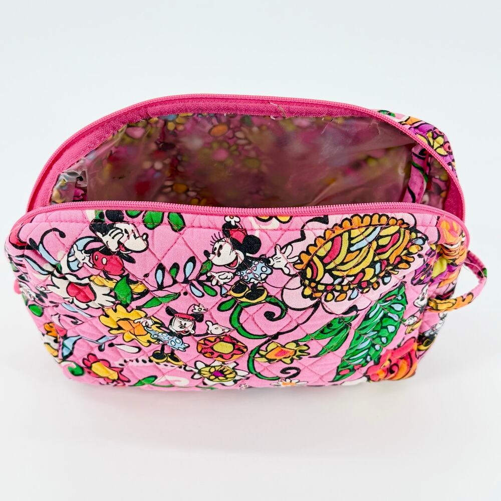 Vera Bradley Disney Just Mousing Around Large Cosmetic Makeup Bag Retired
